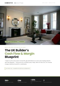 The Cash Flow & Margin Blueprint cover