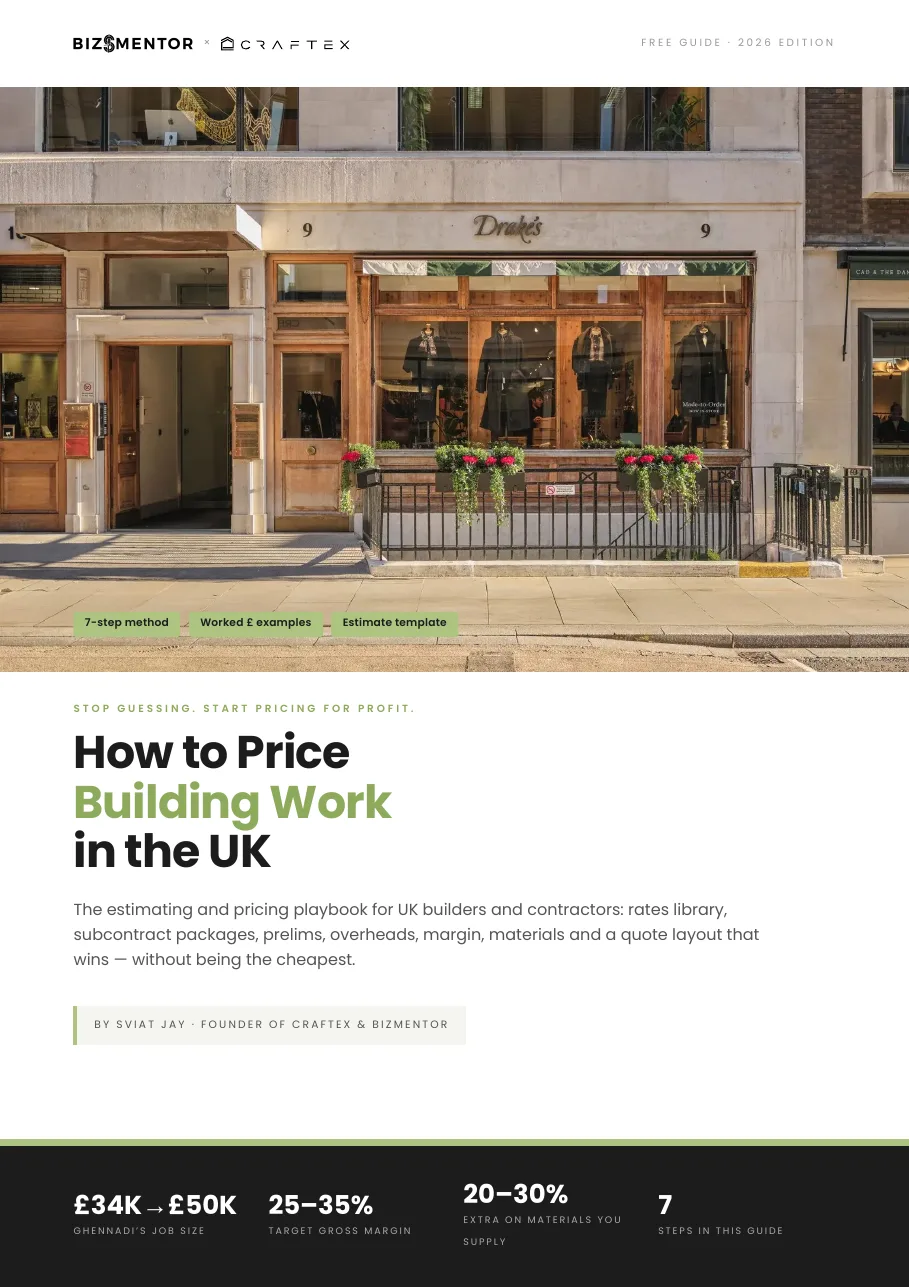 Builder&rsquo;s Pricing Playbook guide
