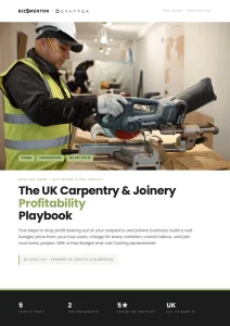 The UK Carpentry & Joinery Profitability Playbook cover