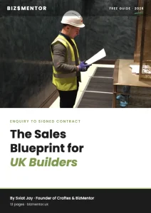 The Sales Blueprint for UK Builders cover