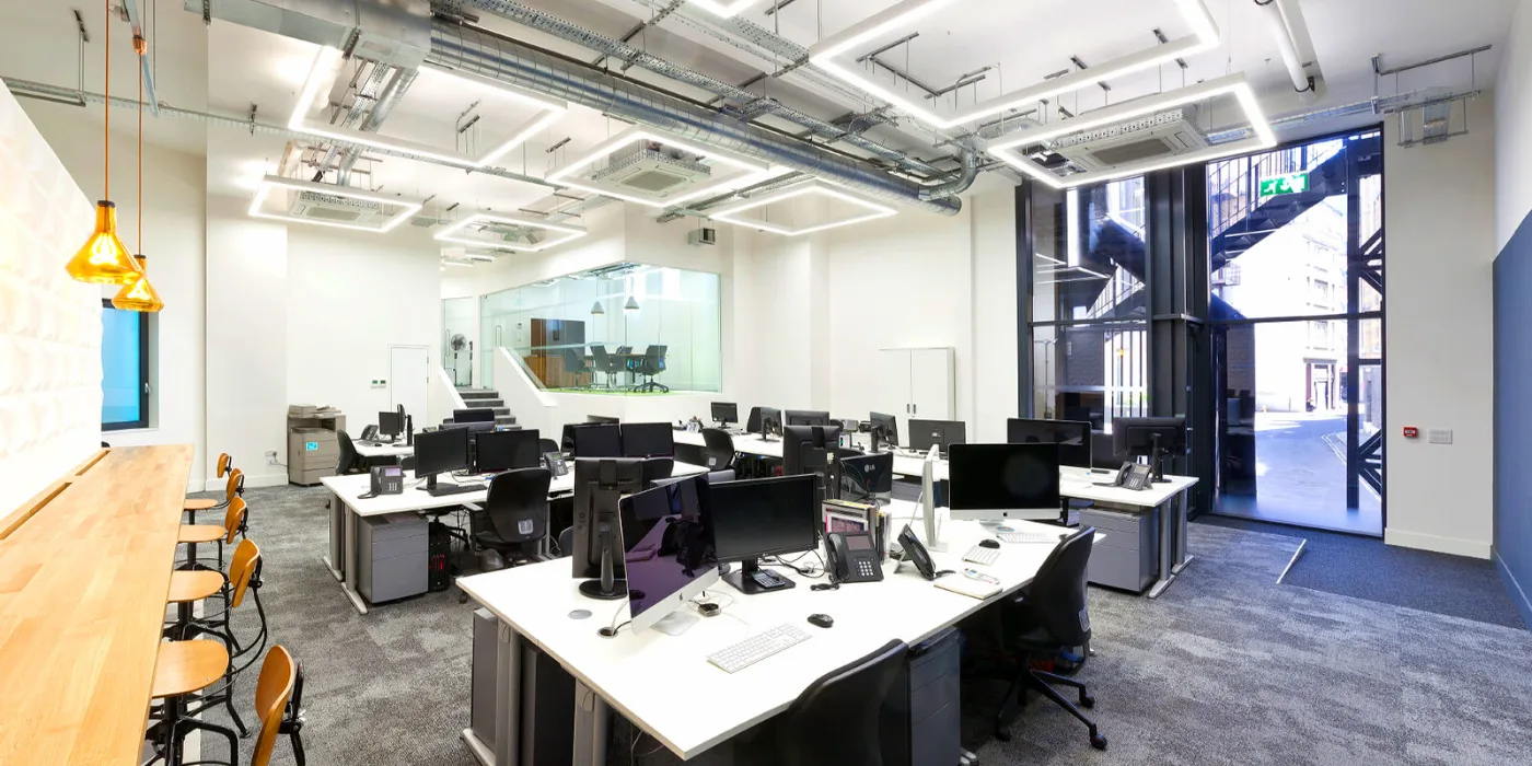 Office fit-out delivered by Craftex