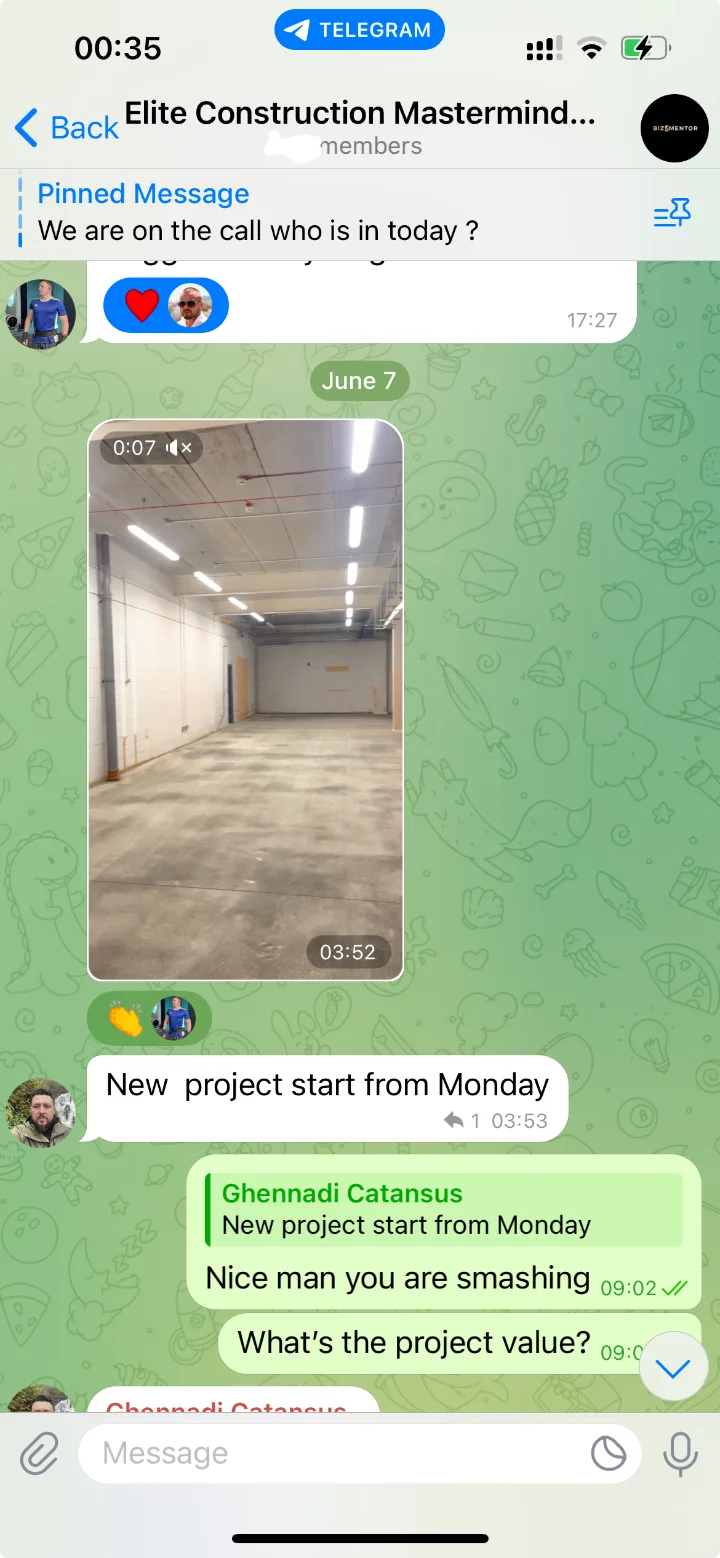 New project Monday: One more project signed.
